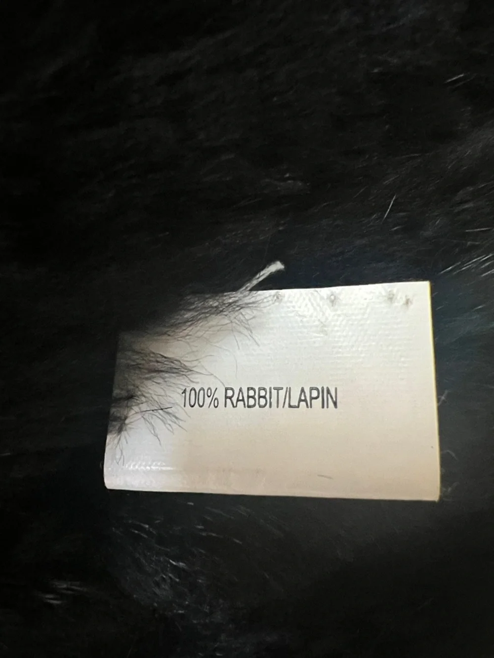 Mitches Black Fur Studded Festival Cozy Sleeveless Vest. Size Medium. - Picture 4 of 5